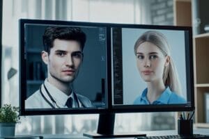 doctors are male, teachers are female
